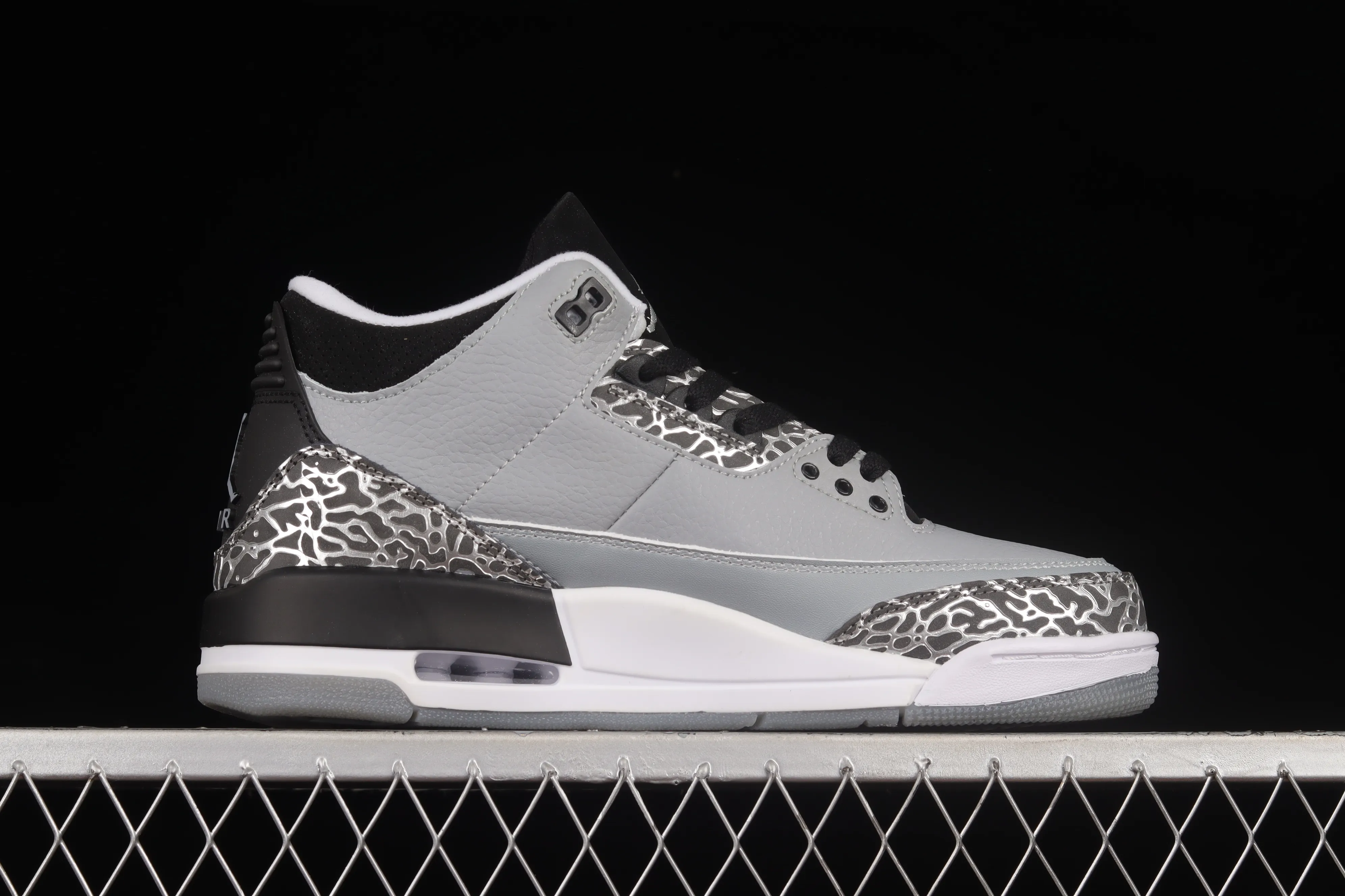 All categories Air Jordan Jordan series basketball shoes Air Jordan 3 Air Jordan 3 "Wolf Grey" AJ3 Joe 3 Wolf Gray 136064-004